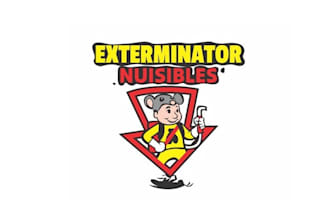 design attract mascot exterminator logo