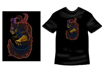 draw a t shirt graphic t shirt design