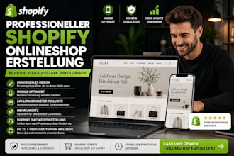 ecommerce shopify onlineshop shopbau