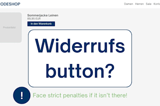 create withdrawal button as required by german law widerrufsbutton