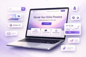 build modern landing pages and multi section websites using ai