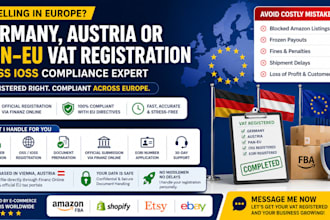 handle germany, austria, or pan eu vat registration and oss ioss compliance