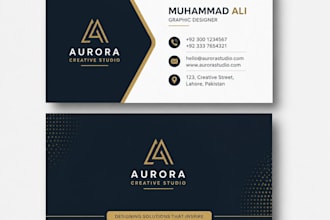 design print ready business cards and brochures