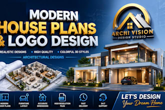 design modern and realistic house plans