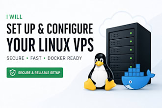 set up and configure your linux vps with docker and security