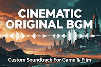 compose custom background music for games and film
