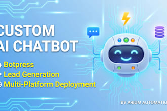 build ai chatbot for lead generation with botpress