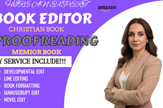 developmental edit, copy editing, proofreading, christian book, memoir