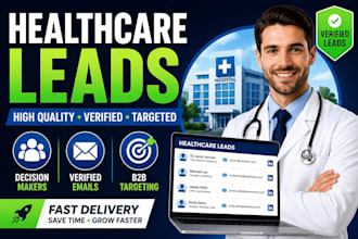 generate quality healthcare startup leads for your business