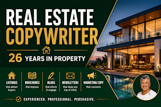proofread, edit and rewrite your real estate copy