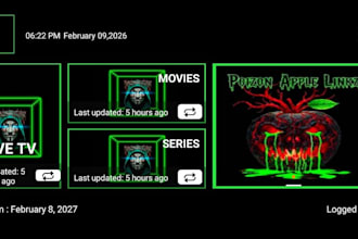 rebrand smarters pro xciptv ibo player with web panel firestick android smart tv