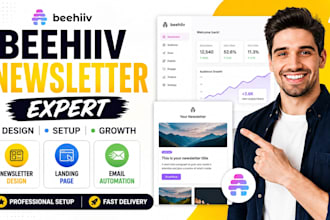 design a professional beehiiv newsletter and optimize your email campaign