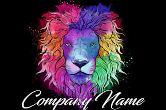 create a bespoke hand drawn and watercolor logo