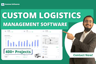 develop a custom logistic management web application in php