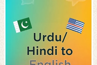 do write and translate urdu hindi