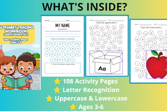 design custom preschool worksheets and activity books