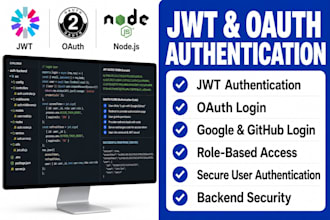 build jwt oauth authentication backend