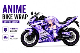 design custom motorcycle wrap designs and bike graphics