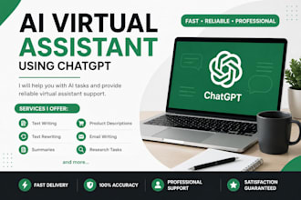 be your ai virtual assistant using chatgpt