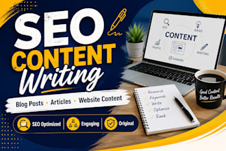 write SEO optimized content for your business