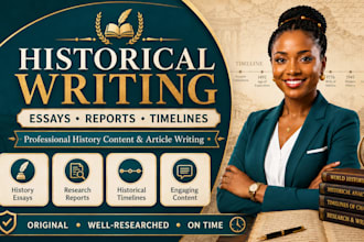 do american history research, analysis and writing