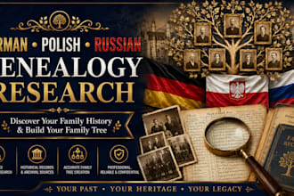 research german polish russian ancestry genealogy and family tree