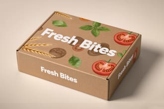 design eye catching product packaging and label design