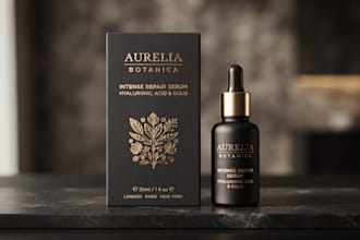 design eye catching product packaging and label design