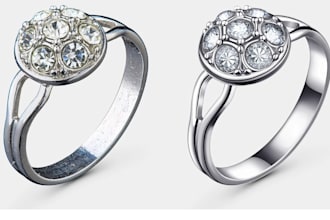 design custom bespoke pavé luxury engagement ring 3d cad models with stl file