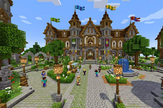 build minecraft spawn maps server hubs lobbies and fantasy worlds server spawn