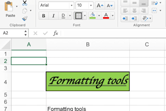 format, clean, organize, and structure your data