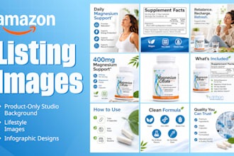 design amazon listing images, photos, infographics, pictures