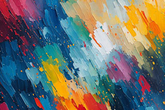 draw abstract painting art or color abstract art