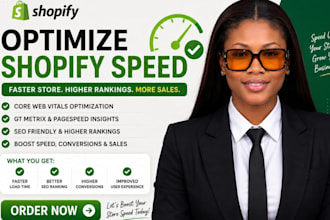 optimize shopify speed, core web vitals, SEO, gtmetrix and page speed