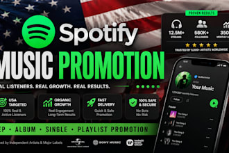 target real spotify listeners for your music, no bots