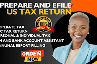 prepare and efile form 1120 990 1040nr 5472 US tax  filling CPA llc registration