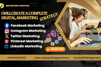create a complete digital marketing strategy