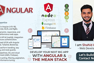 build fullstack web app using mean stack