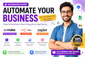 build make com, n8n workflow, zapier automation workflows shopify, esty, CRM