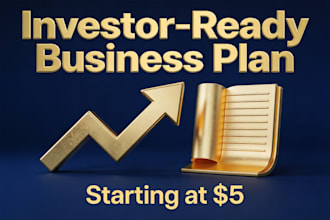 create investor ready business plans and pitch decks