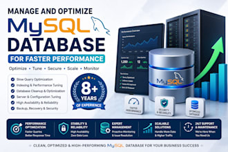 manage and optimize mysql database for faster performance