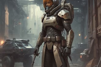 design your sci fi and star wars character