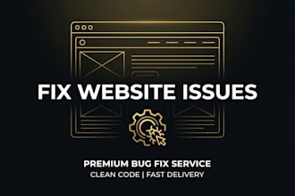 do website maintenance, website bug fixes and convert PSD to HTML