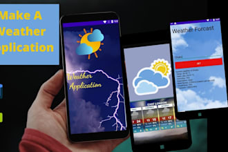 develop weather app, forecast app, weather detect, climate app, ai climate