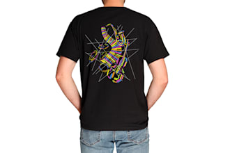 create  a typography t shirt and graphic t shirt