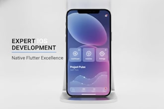 develop a custom native ios app for iphone and ipad