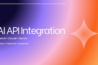 integrate openai, claude, or gemini ai API into your app