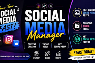 be social mediamanager content creator social media post nft social media tiktok