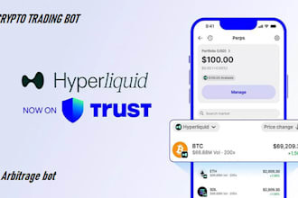develop hyperliquid bot, dex screener bot, solana trading, crypto trading bot