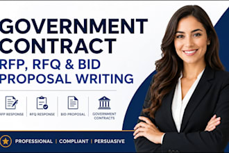 write winning government contract, response to rfp, rfq, bid proposal writing